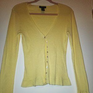 New York & Company Button-Up Cardigan